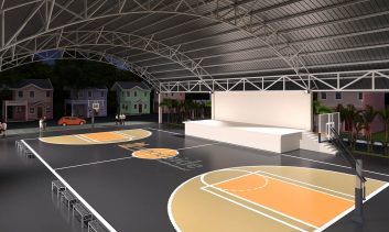basketball court interior3